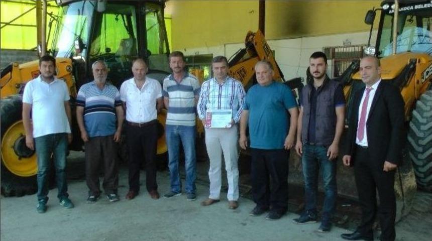 Operat&ouml;rlere Uluslararası Belgeleri Verildi