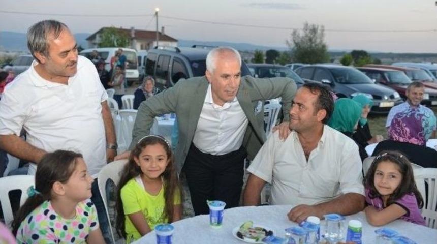 Bozbey Doğank&ouml;y&rsquo;de Ramazan Coşkusuna Ortak Oldu