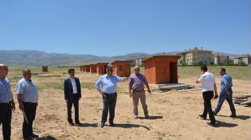 Ereğli&rsquo;de Hobi Bah&ccedil;eleri Yapımı S&uuml;r&uuml;yor