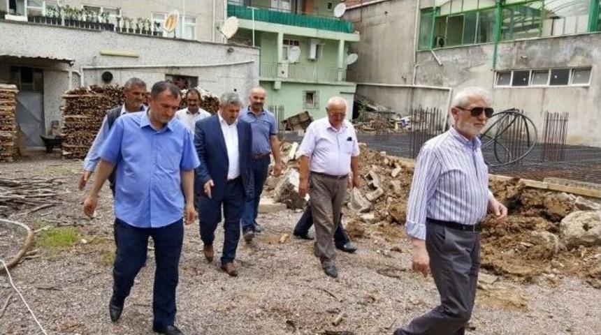 Başkan Baran, &Ccedil;alışmaları Yerinde İnceledi