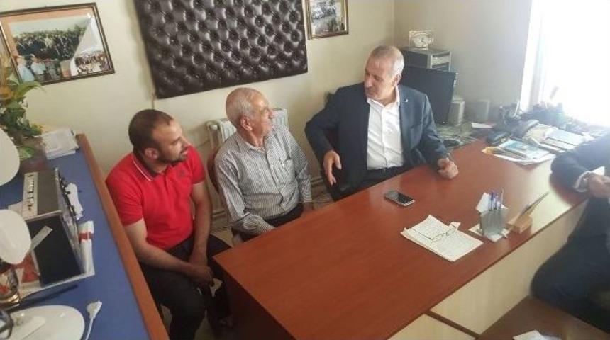 Şahin&rsquo;den Muhtarlara Ziyaret
