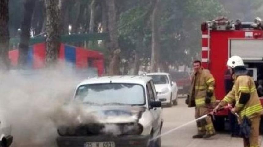 Seyir Halindeki Ara&ccedil; Yandı