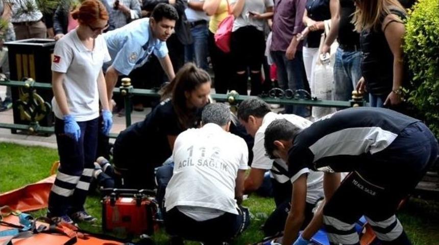 Kalp Krizi Ge&ccedil;iren Şahsa Hayati Dokunuş