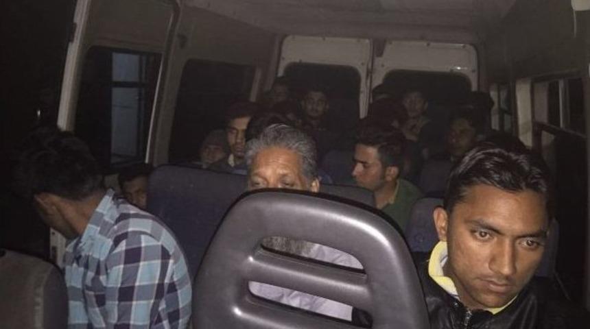 Edirne&rsquo;de 71 Ka&ccedil;ak G&ouml;&ccedil;men Yakalandı