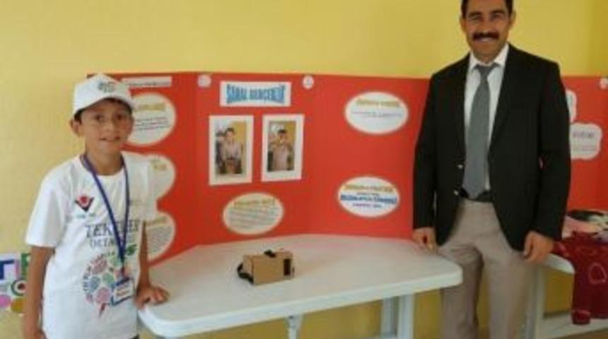 Miniklerin Bilim Fuarında Sanal Ger&ccedil;eklik Tanıtıldı