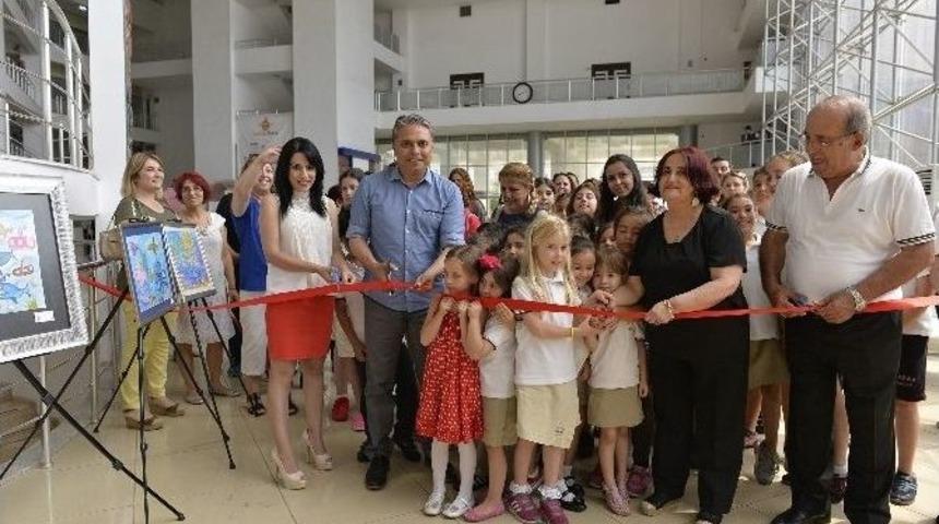 &Ouml;ğrencilerden 200 Eserlik Sergi