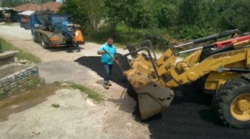 Kartepe&rsquo;de Asfalt Yama &Ccedil;alışmaları S&uuml;r&uuml;yor