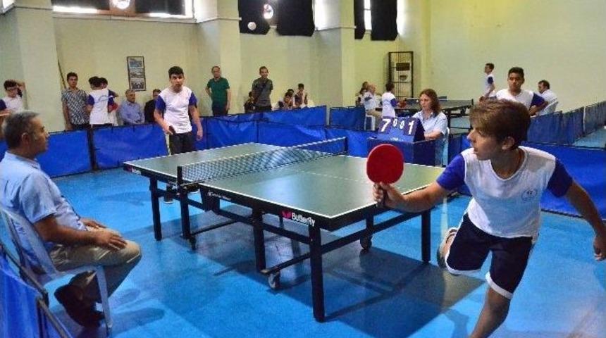 Mutlu Gen&ccedil;ler Mutlu Yarınlar Masa Tenisi Turnuvası Sona Erdi