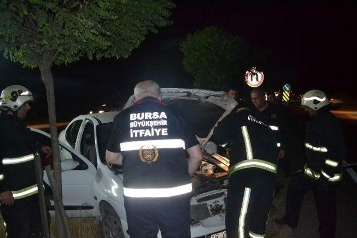 İnegöl’de Aynı Yerde İki Kaza: 8 Yaralı G2