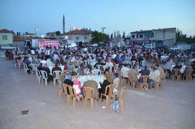 Bünyan Belediyesi İftar Buluşmaları Başladı