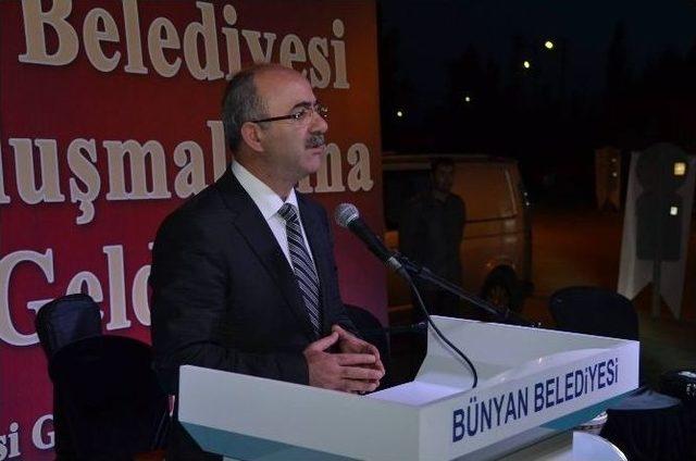 Bünyan Belediyesi İftar Buluşmaları Başladı