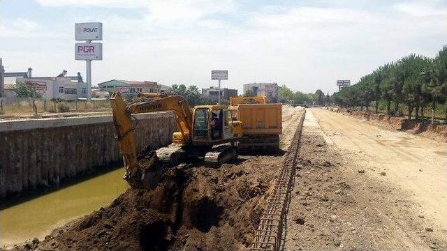 Astim Köprülü Kavşak Projesinde Çalışmalar Devam Ediyor