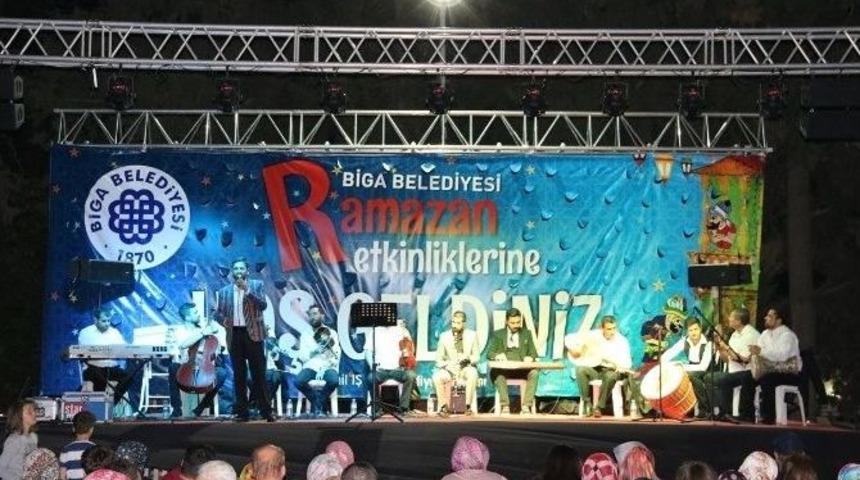 Biga&rsquo;da Ramazan Etkinlikleri