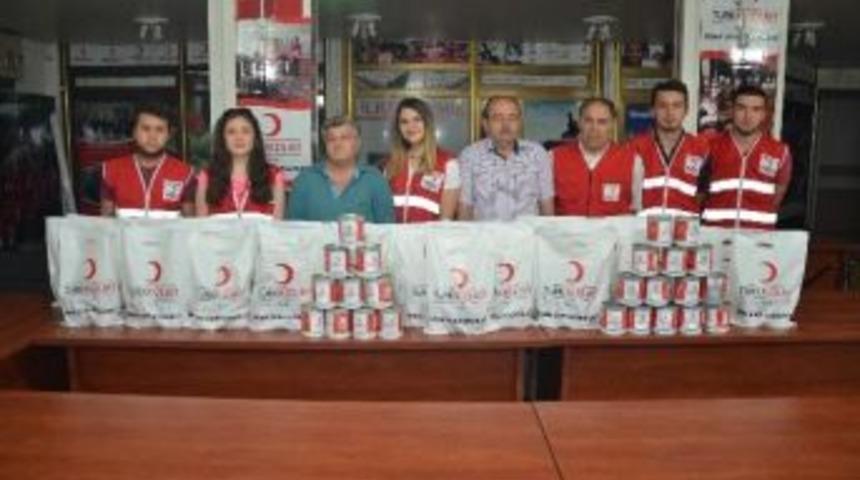 Kızılay Soma Şubesi&rsquo;nden Kavurma Ve Kıyma Yardımı