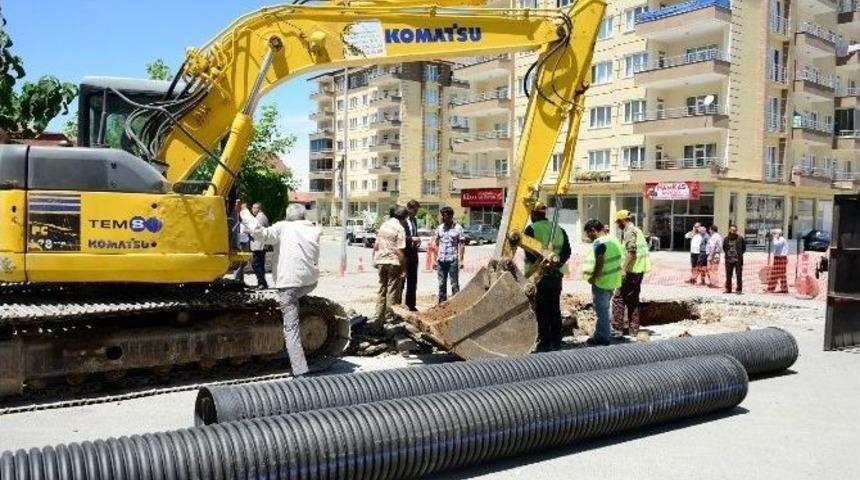 Malatya&rsquo;da Yağmur Suyu Hatları D&ouml;şeniyor