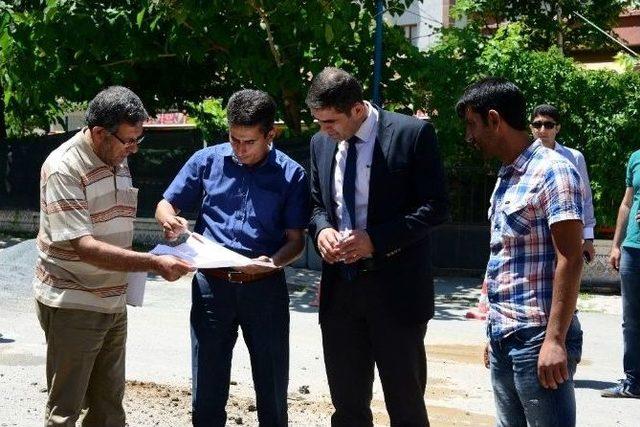 Malatya’da Yağmur Suyu Hatları Döşeniyor