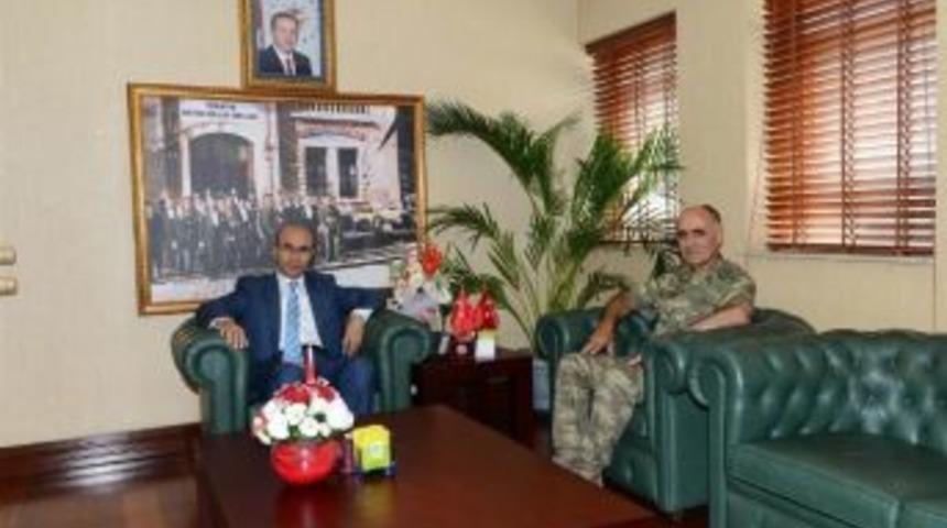 T&uuml;mgeneral Erbaş, Vali Demirtaş&rsquo;ı Ziyaret Etti