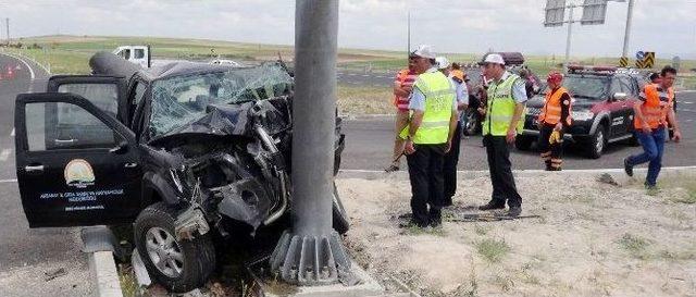 Aksaray’daki Kazada Ağır Yaralanan Tekniker Kurtarılamadı