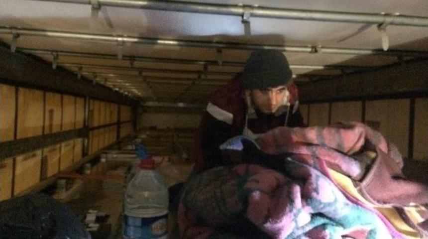 Gemiye Y&uuml;klenen Tır&rsquo;larda 11 Sığınmacı Yakalandı