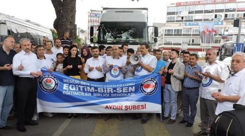 Eğitim Bir-sen 2. Merhamet Tırı Yola &Ccedil;ıktı