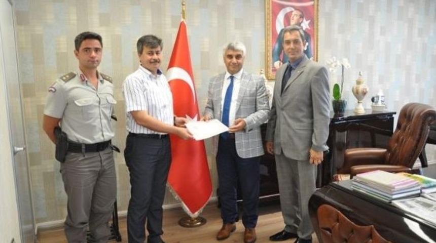 Milas&rsquo;ta Kurum Amirleri Veda Ziyaretinde Bulundu