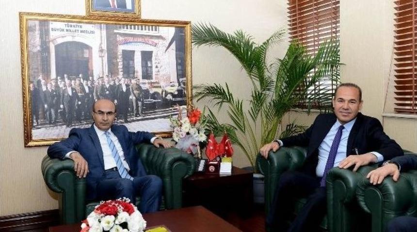 Başkan S&ouml;zl&uuml;&rsquo;den, Vali Demirtaş&rsquo;a &ldquo;hoşgeldiniz&rdquo; Ziyareti