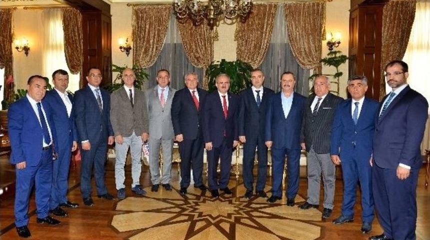 Vali Karaloğlu&rsquo;na Hoş Geldiniz Ziyaretleri