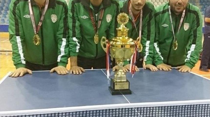 Yeşilyurt Masa Tenisi Takımı Namağlup 2.lige Y&uuml;kseldi