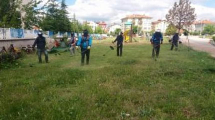 Beyşehir&rsquo;in Parkları Yaz D&ouml;nemine Hazır