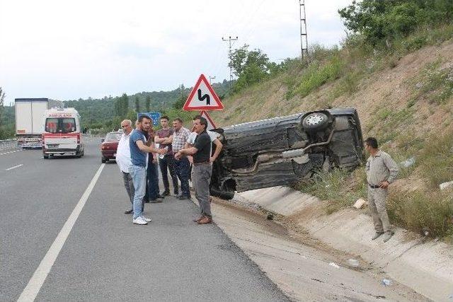 Tosya Trafik Kazası: 1 Yaralı