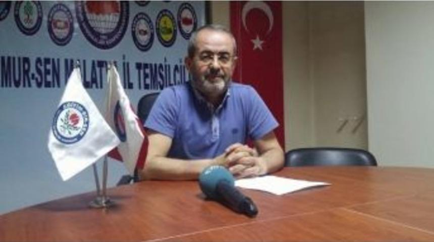 Eğitim-bir-sen Malatya Şube Başkanı Kerem Yıldırım: