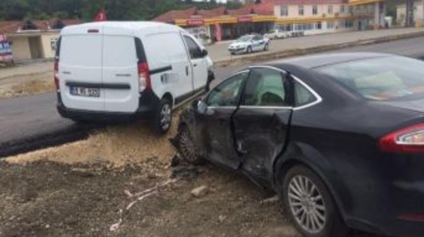 Tekirdağ&rsquo;da Trafik Kazası: 1 Yaralı