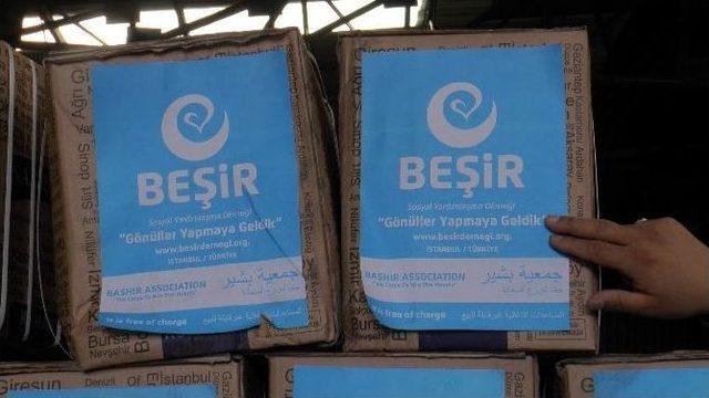 Beşir Derneğinden Bin Aileye Kumanya