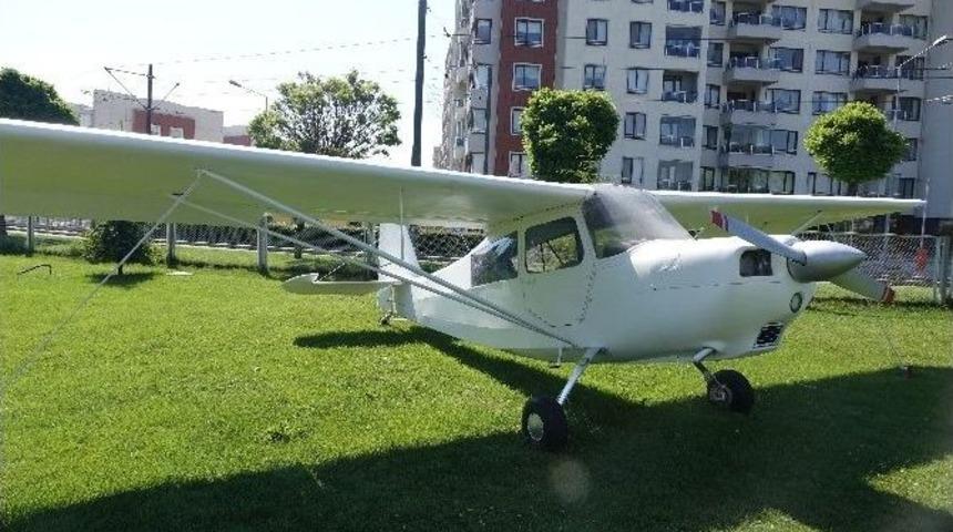 Bellanca C 1 Tabria U&ccedil;ağı Anadolu &Uuml;niversitesi Havacılık Parkı&rsquo;nda Sanatla Buluşuyor
