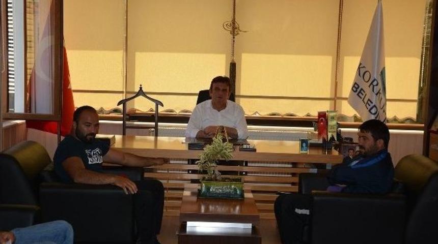 Başpehlivan Okulu, Başkan G&ouml;kce&rsquo;yi Ziyaret Etti