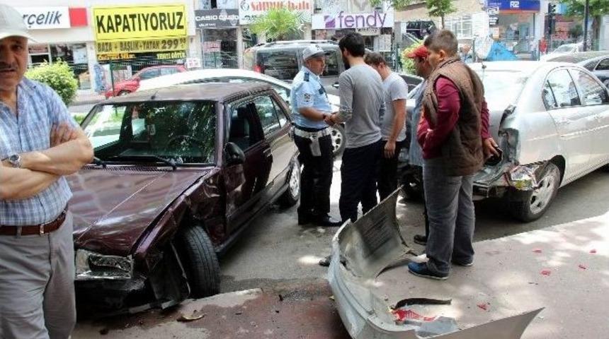 Samsun&rsquo;da Trafik Kazası: 1 Yaralı