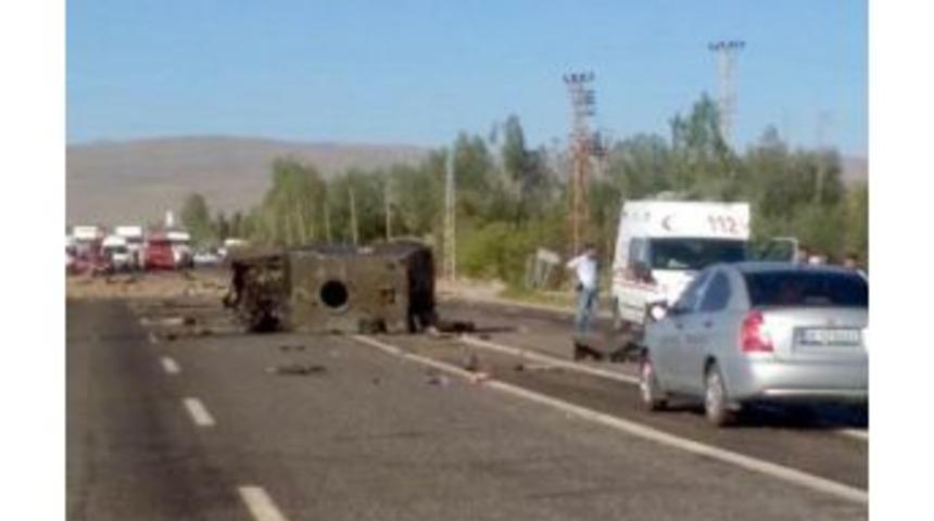 Van&rsquo;da Polis Aracına Bombalı Tuzak: 6 Yaralı