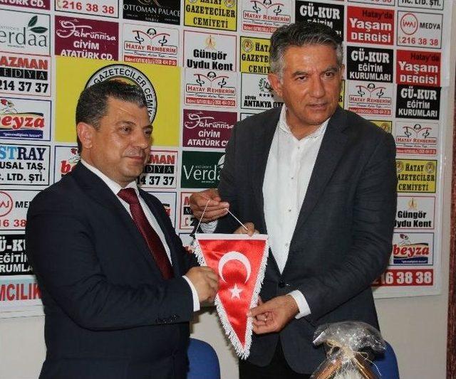 Kktc Bayındırlık Ve Ulaştırma Bakanı Dürüst Hatay’da