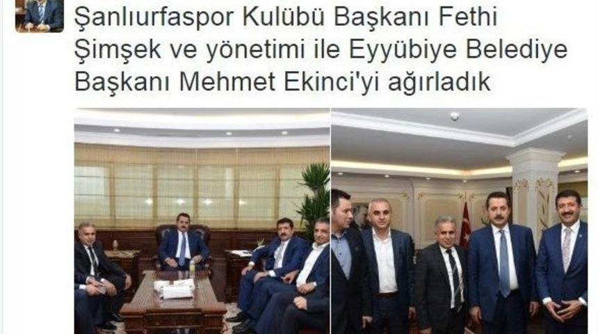 Bakan &Ccedil;elik, Mehmet Ekinci&rsquo;yi İşaret Etti