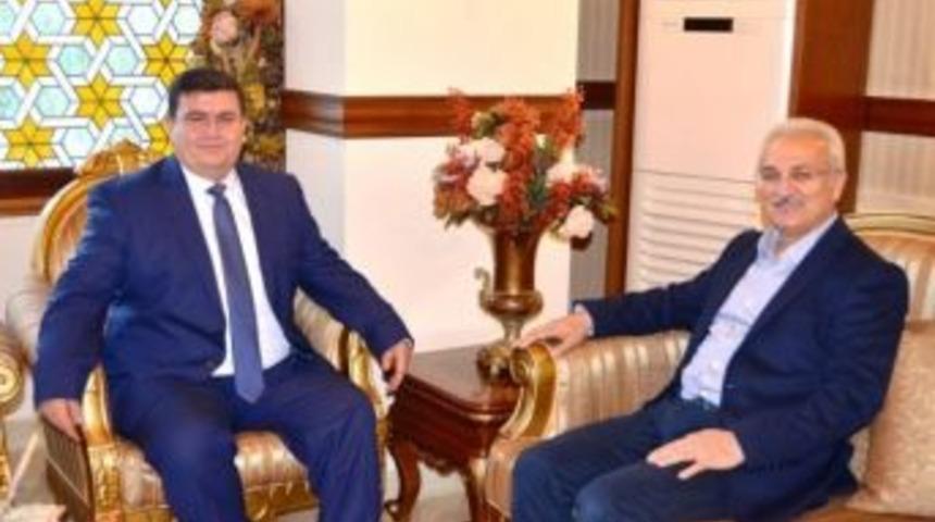 Başkan Başsoy&rsquo;dan, Vali Arslantaş&rsquo;a Hayırlı Olsun Ziyareti