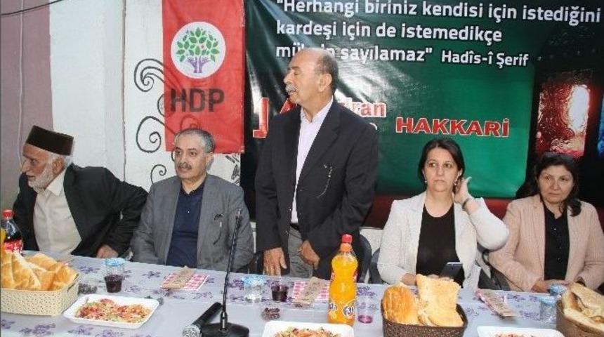 Hdp&rsquo;li Erdoğmuş&rsquo;tan &lsquo;kardeş Aile&rsquo; &Ccedil;ağrısı