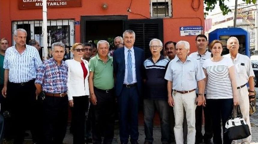 Başkan Karalar, Gazipaşa Mahallesi&rsquo;nde Asfalt Denetiminde