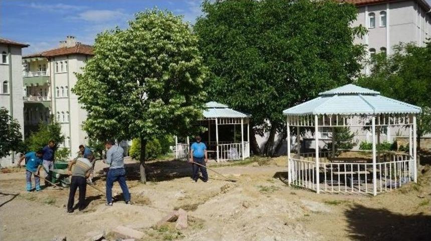 Şehit Er Selim Bing&ouml;l Parkı&rsquo;nda D&uuml;zenleme &Ccedil;alışmaları Başladı