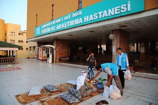 Haliliye Belediyesinden Hasta Yakınlarına İftar Yemeği