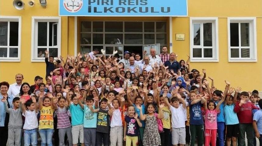 Atık Pil Toplama Yarışmasında Okullara &Ouml;d&uuml;lleri Verildi