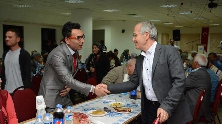 Dinar&rsquo;da Şehit Yakınları Ve Gaziler Belediyenin İftar Programında Buluştu