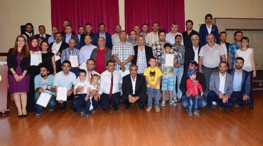 Elazığ&rsquo;da Kan Bağış&ccedil;ılarına Madalya Verildi