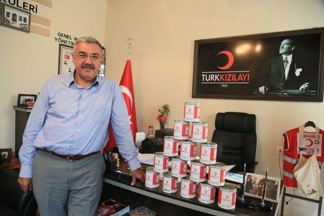 Milas Kızılay’dan 384 Adet Konserve Yardımı