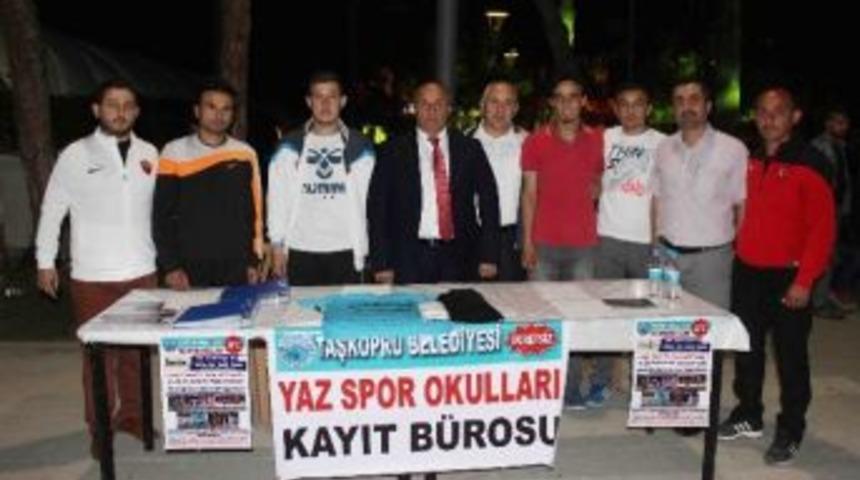 Taşk&ouml;pr&uuml; Belediyesi Yaz Spor Okulları Kaydı Başladı