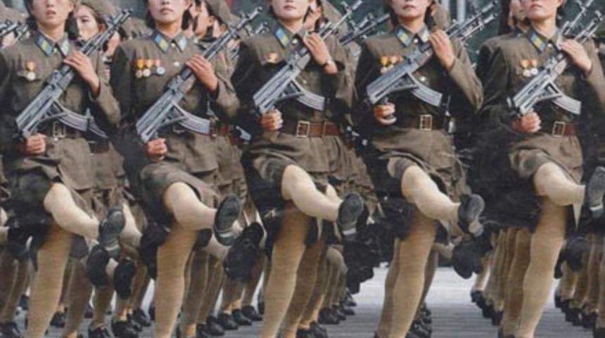 Kuzey Kore ordusunun g&uuml;c&uuml;